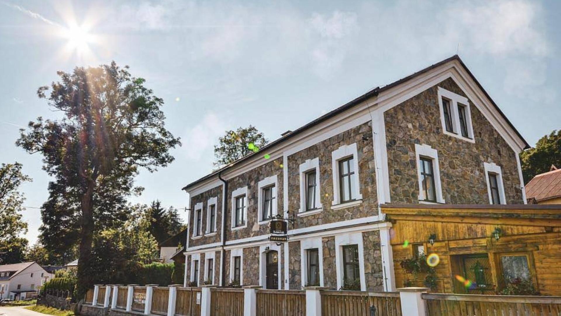 Penzion Kameňák Horní Planá Exterior foto